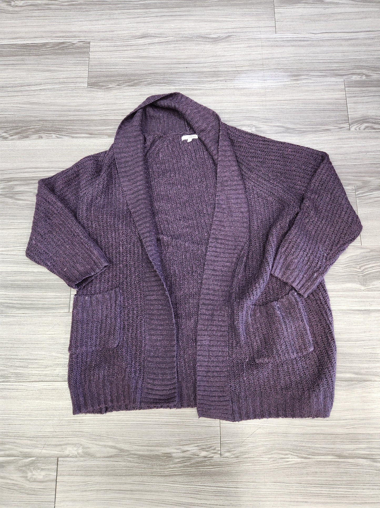 Cardigan By Sonoma In Purple, Size: 2x