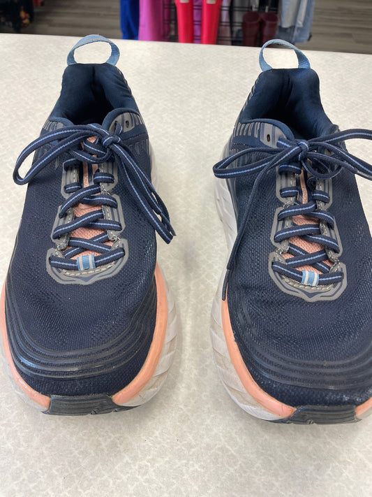 Shoes Athletic By Hoka In Navy, Size: 7.5