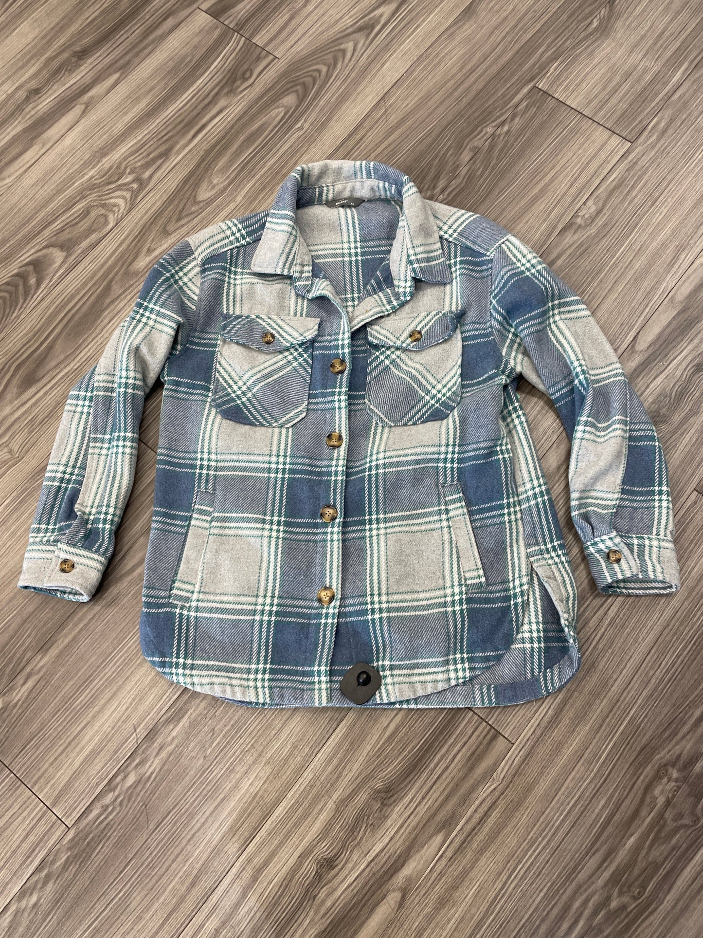 Jacket Other By Clothes Mentor In Plaid Pattern, Size: Xs