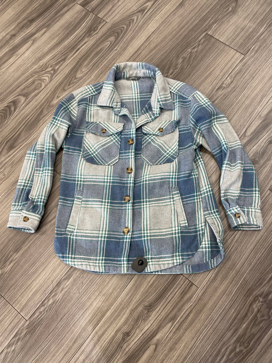 Jacket Other By Clothes Mentor In Plaid Pattern, Size: Xs