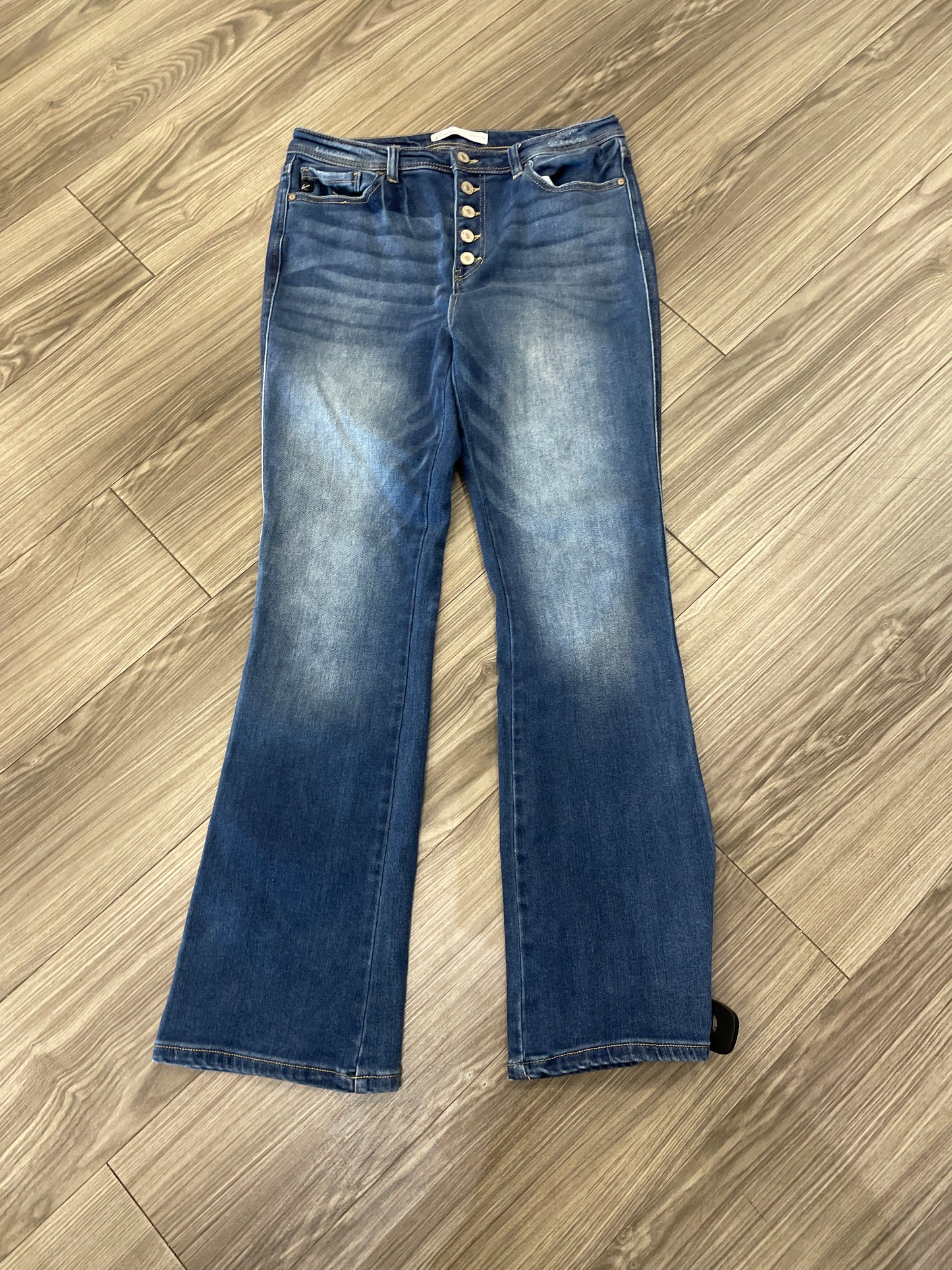 Jeans Boot Cut By Kancan In Blue, Size: 6