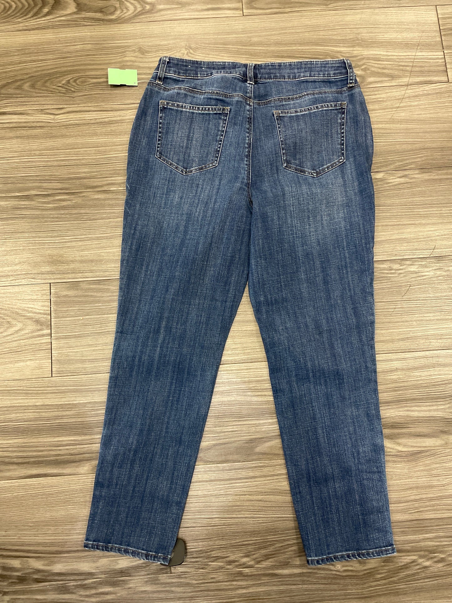 Jeans Boyfriend By Chicos In Blue, Size: 8