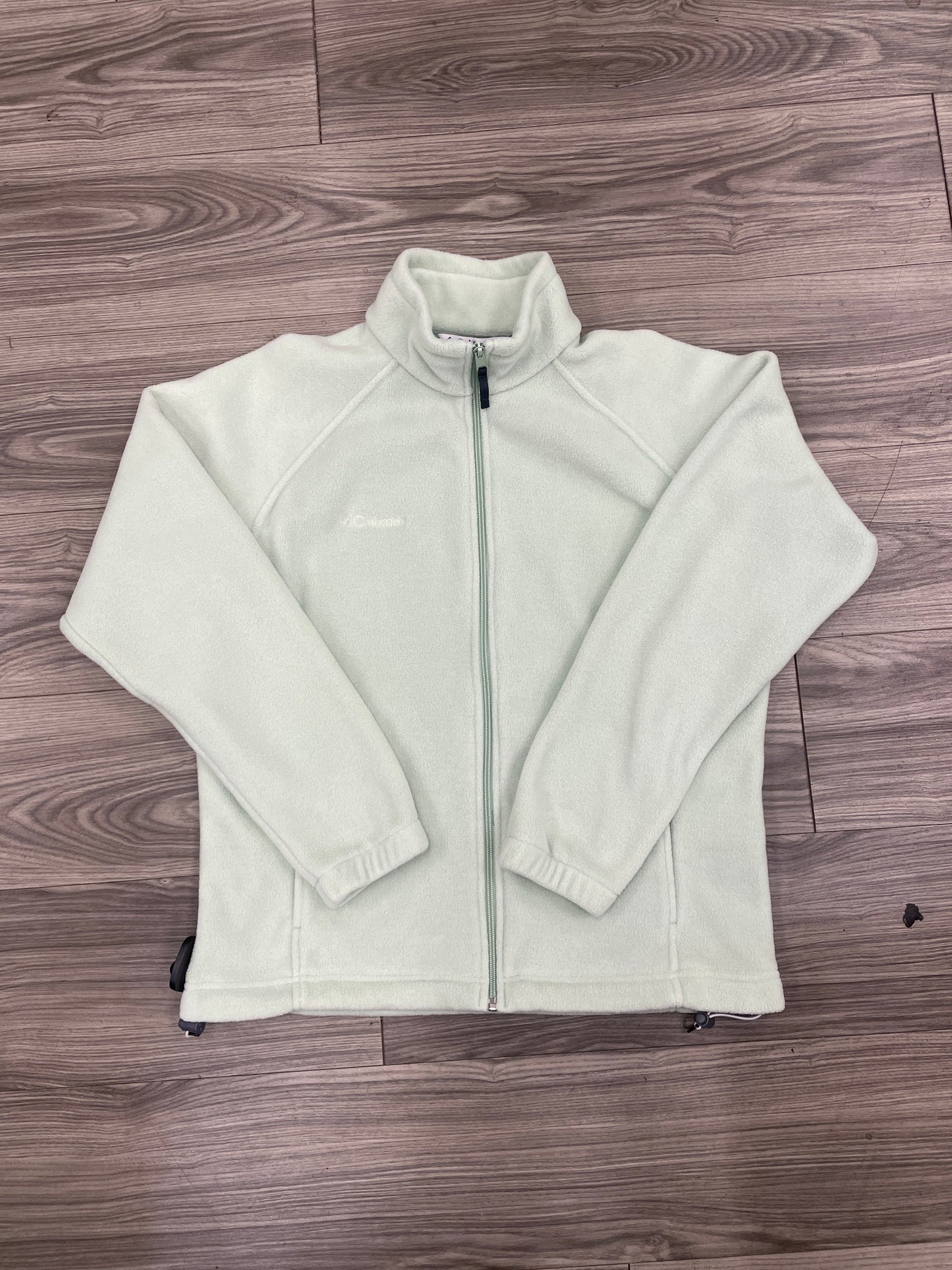 Jacket Fleece By Columbia In Green, Size: L