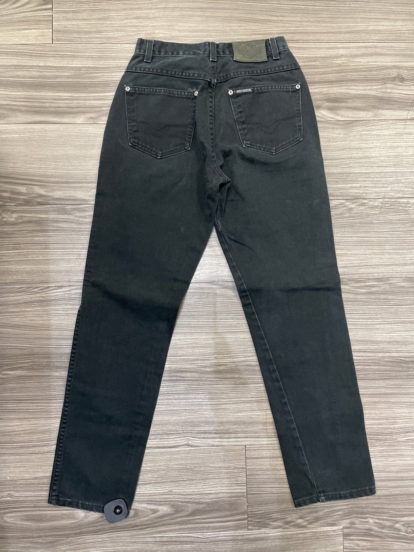 Jeans Boyfriend By Harley Davidson In Black, Size: 6