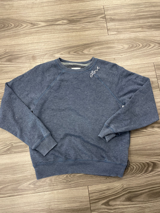 Sweatshirt Crewneck By American Eagle In Blue, Size: S