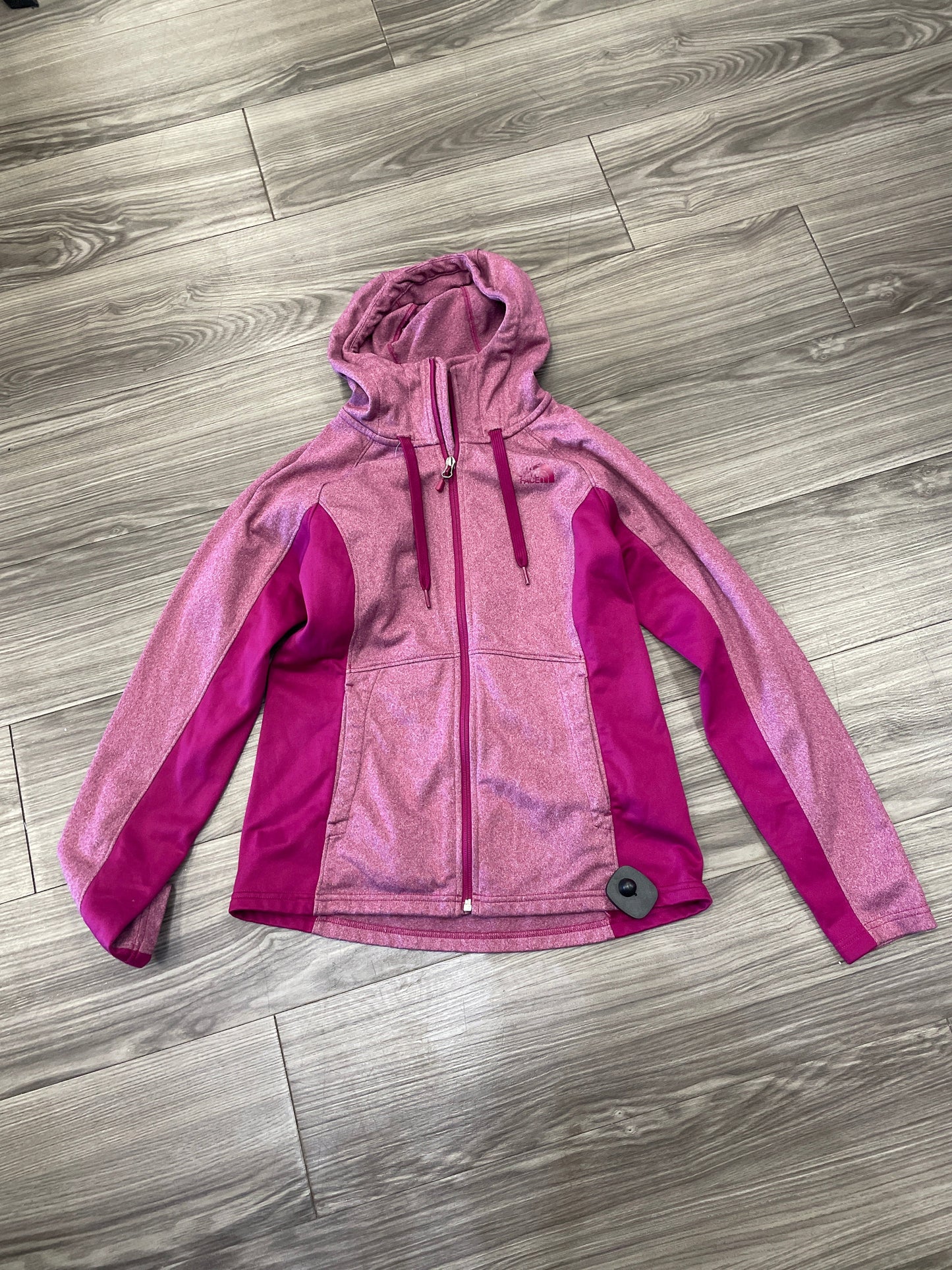 Athletic Jacket By The North Face In Pink, Size: M