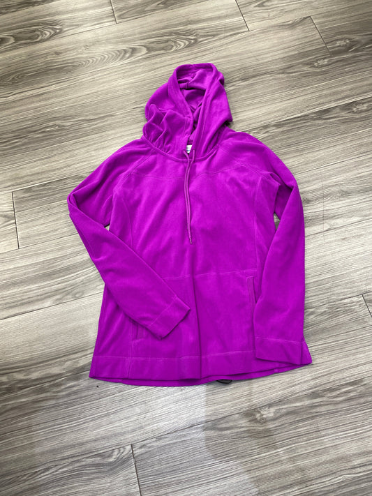 Sweatshirt Hoodie By Columbia In Purple, Size: L