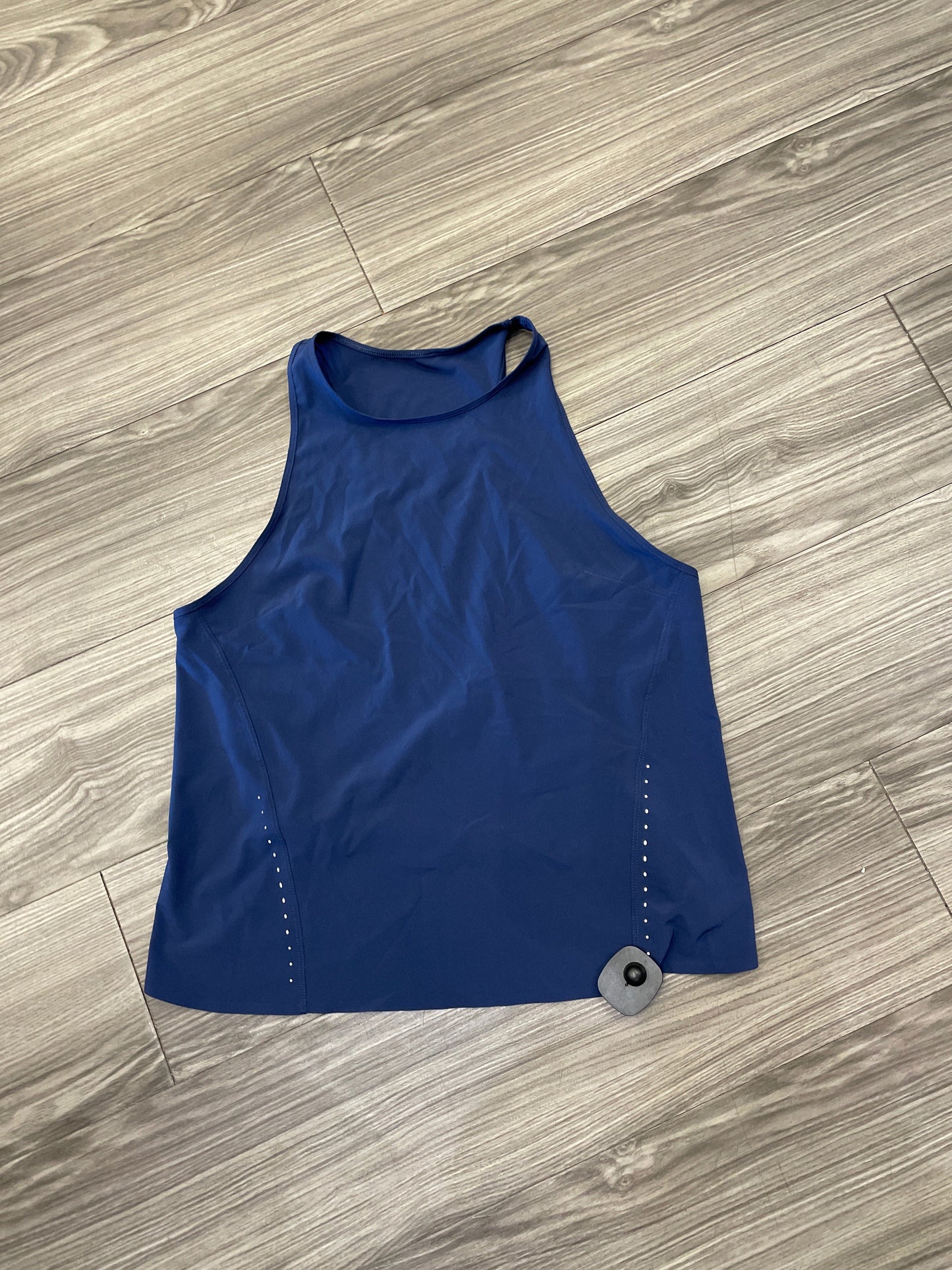 Athletic Tank Top By Lululemon In Navy, Size: 8