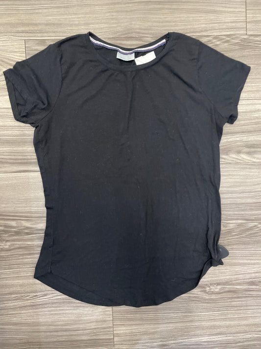 Top Short Sleeve By Bobbie Brooks In Black, Size: 2x