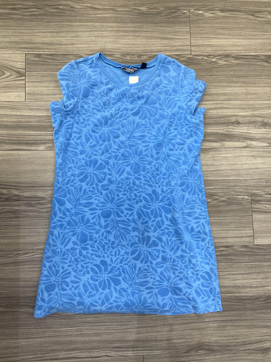 Dress Casual Short By Lands End In Blue, Size: L