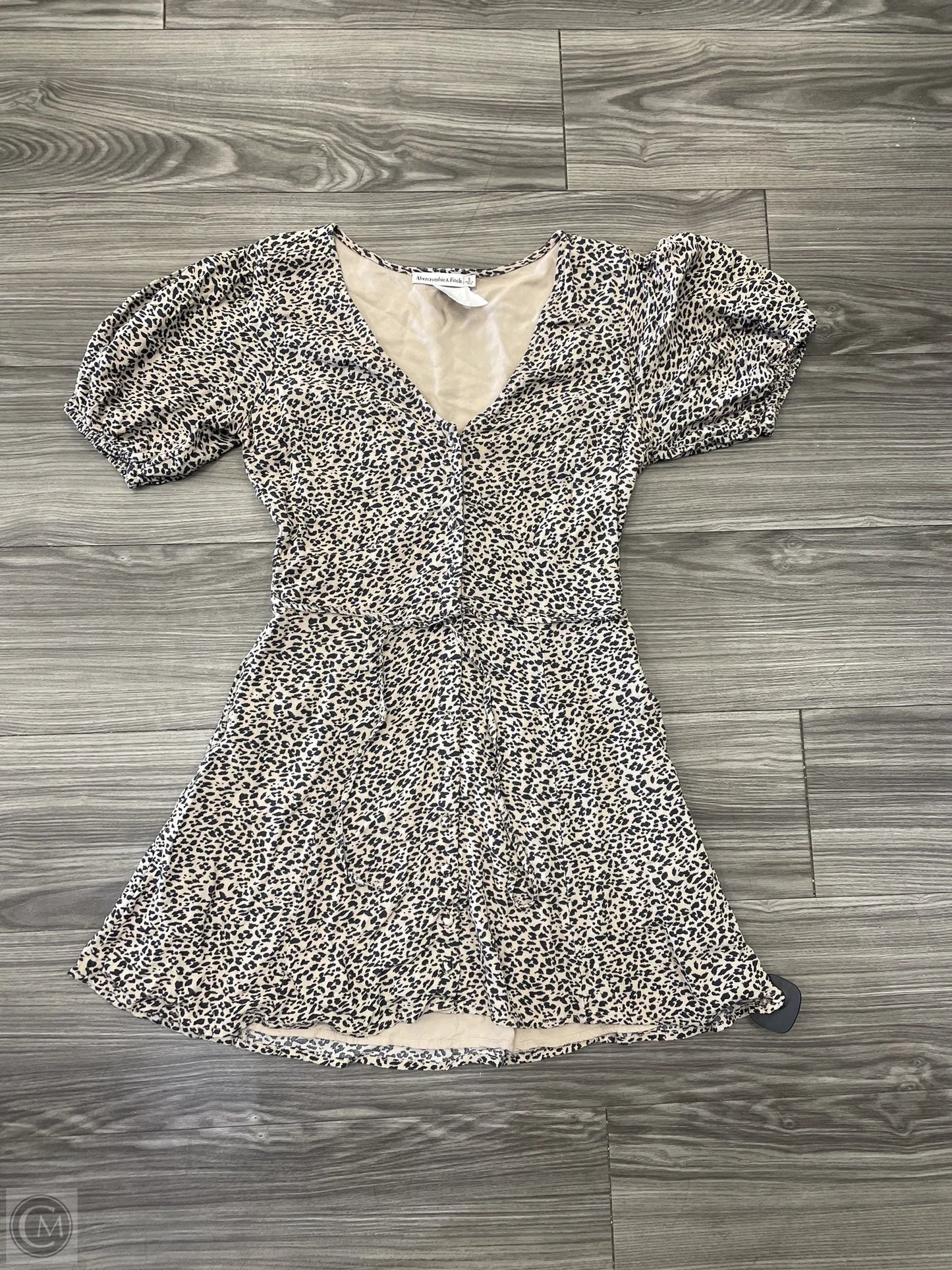 Dress Casual Short By Abercrombie And Fitch In Animal Print, Size: S