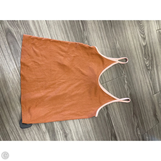 Tank Top By Universal Thread In Brown & Pink, Size: L