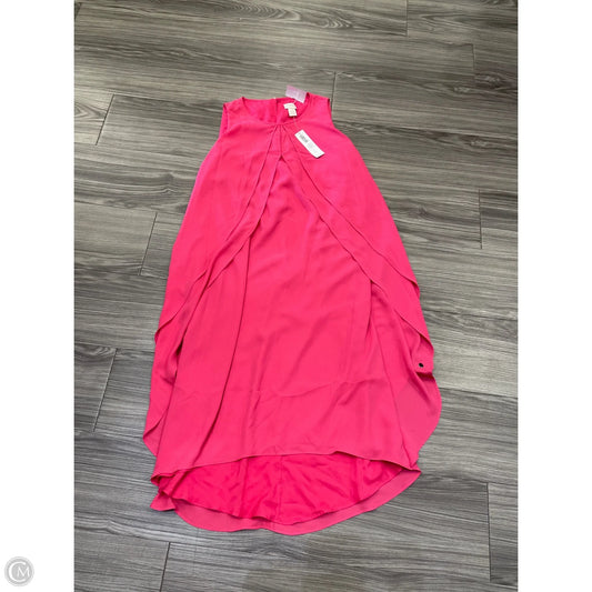 Dress Casual Midi By Chicos In Pink, Size: M