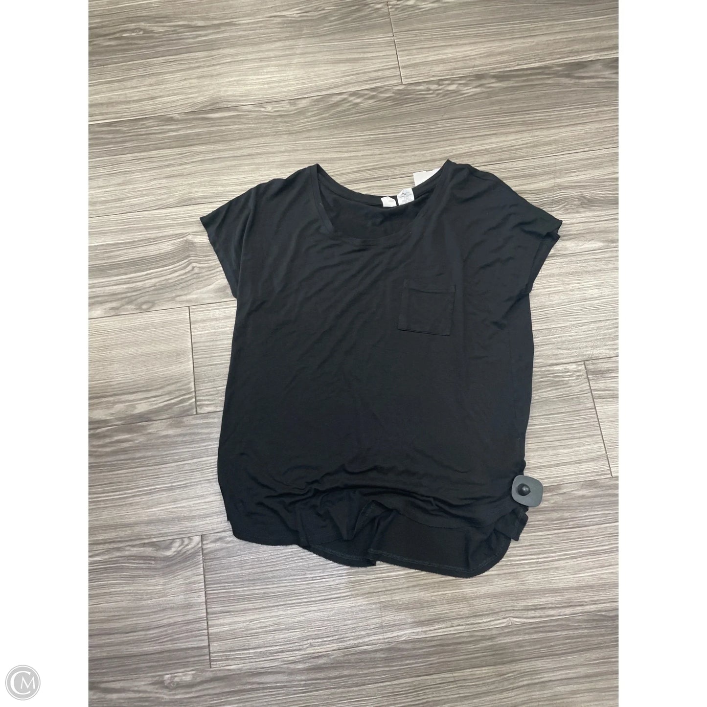 Top Short Sleeve By Artisan Ny In Black, Size: M