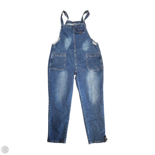 Overalls By Clothes Mentor In Blue, Size: Xl
