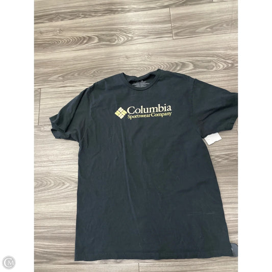 Top Short Sleeve By Columbia In Black, Size: L