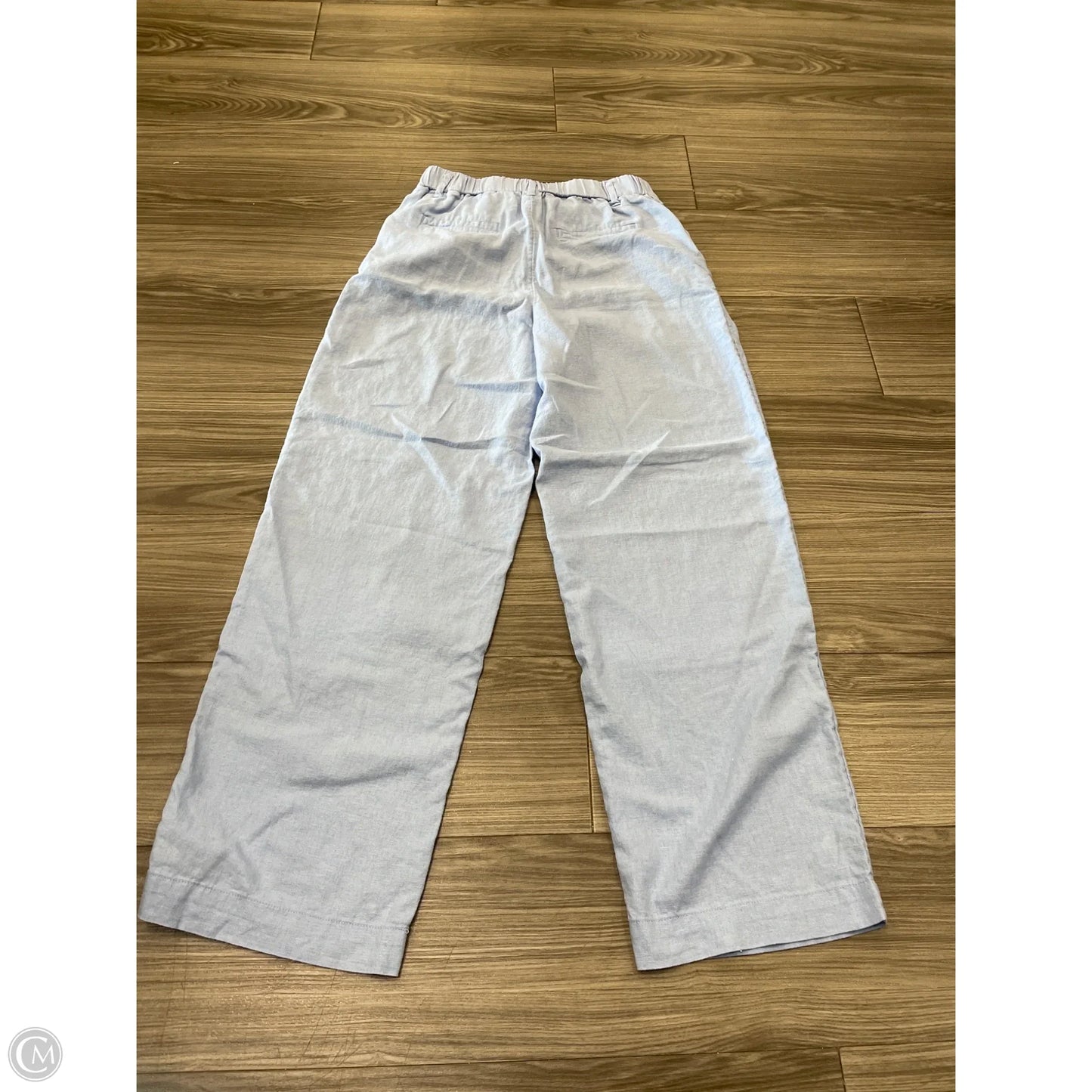 Pants Linen By A New Day In Blue, Size: 4