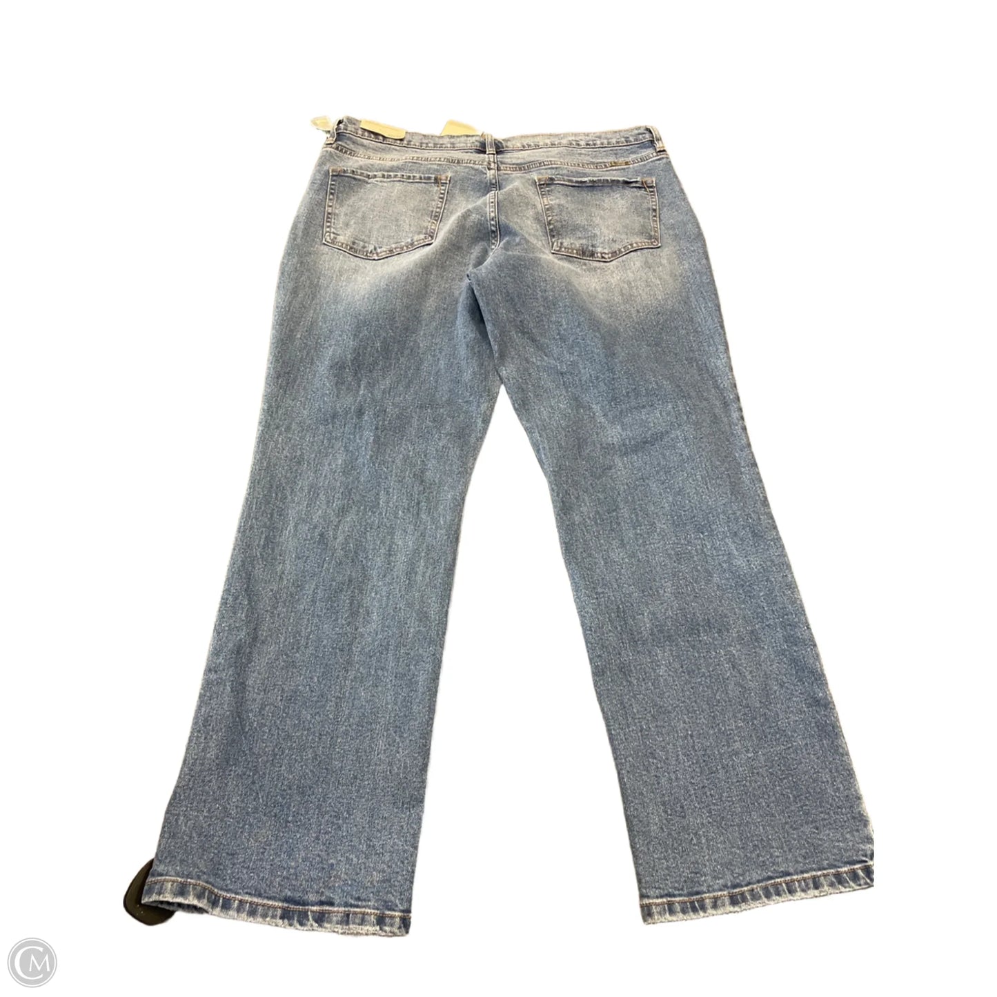 Jeans Straight By Kancan In Blue, Size: 12