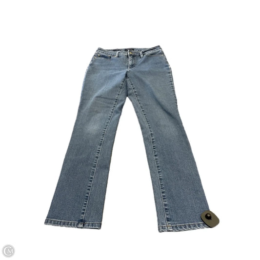Jeans Straight By Charter Club In Blue, Size: 6
