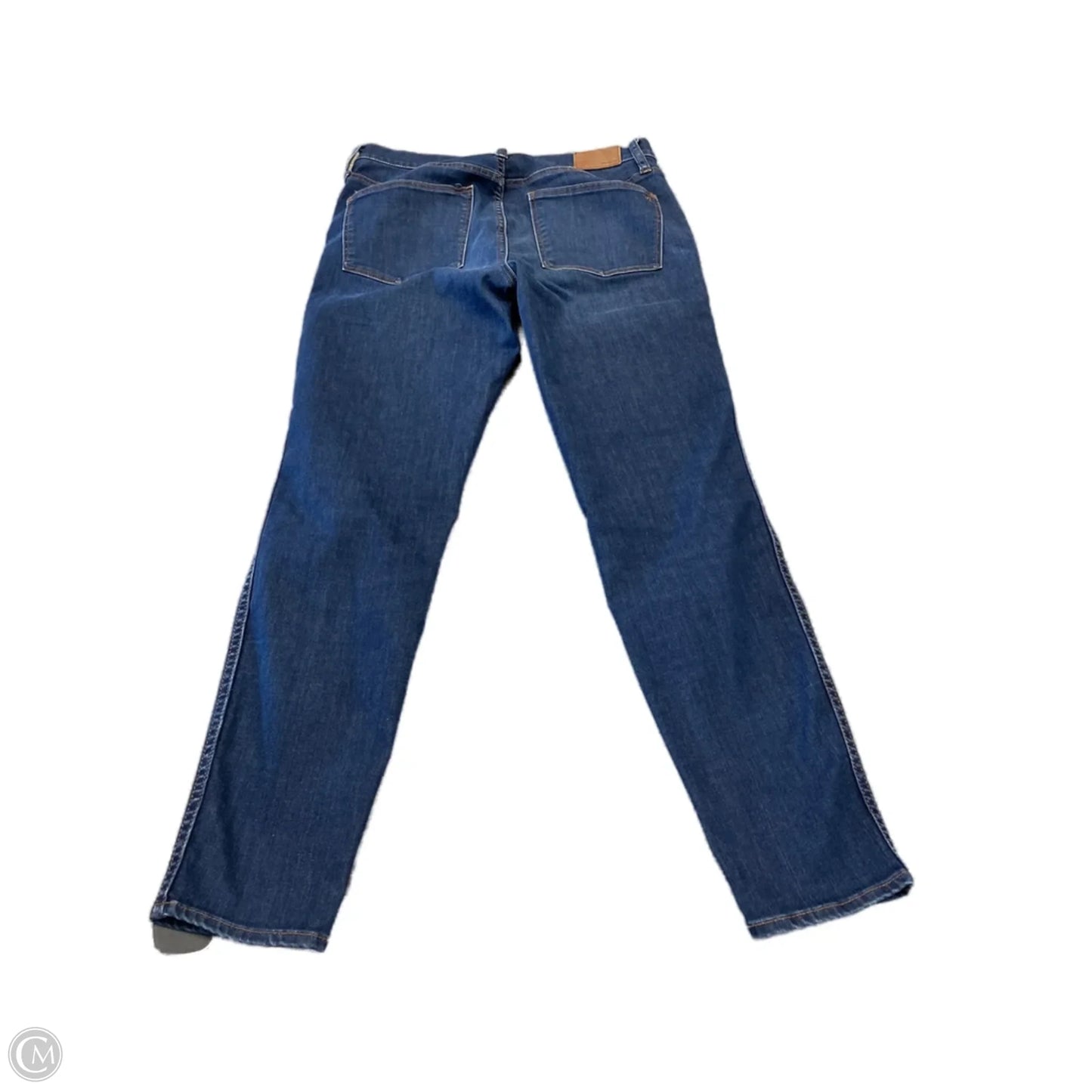 Jeans Skinny By Madewell In Blue, Size: 10