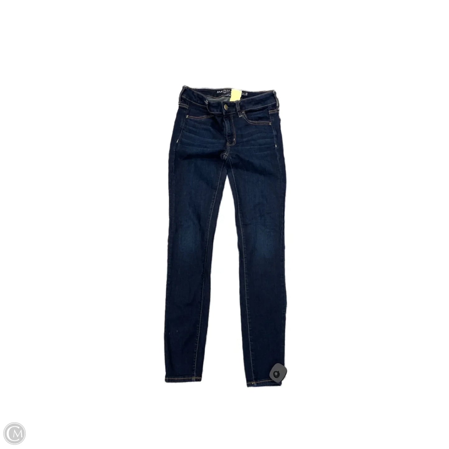 Jeans Skinny By American Eagle In Blue, Size: 6