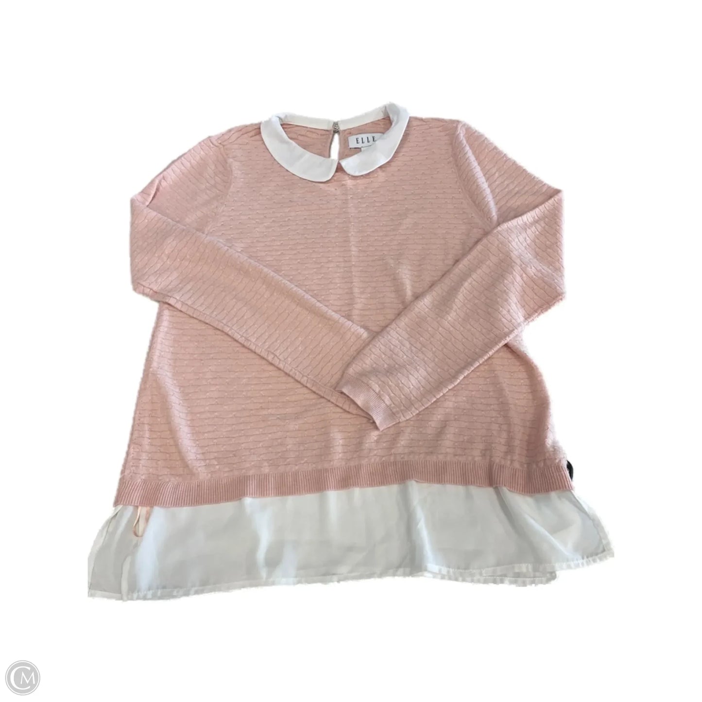 Sweater By Elle In Pink, Size: M