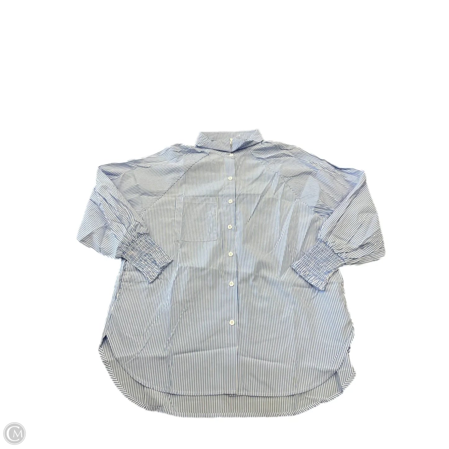 Top Long Sleeve Basic By Clothes Mentor In Striped Pattern, Size: L