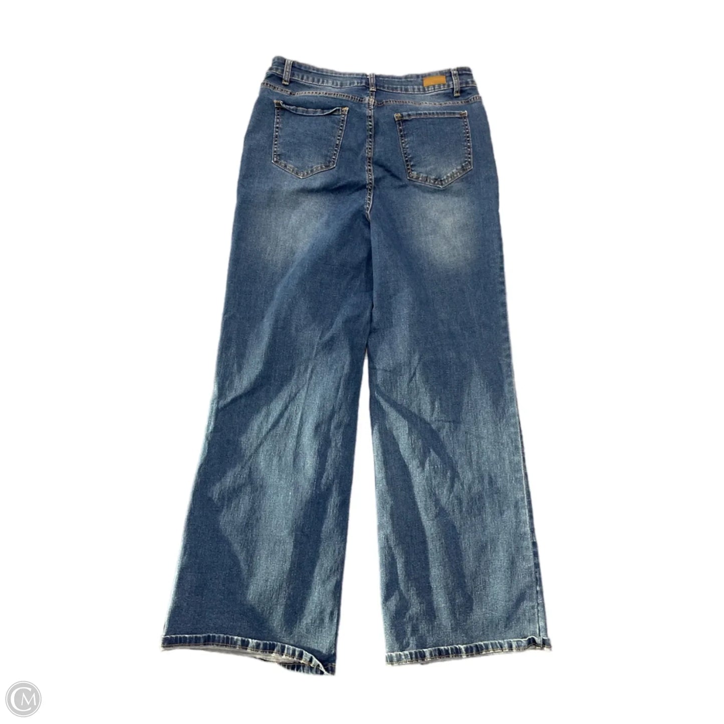 Jeans Wide Leg By Bleu In Blue, Size: 16