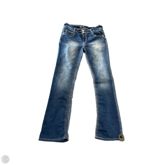 Jeans Boot Cut By Wallflower In Blue, Size: 8l