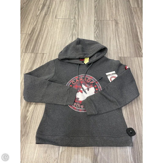 Sweatshirt Hoodie By Cmb In Grey, Size: S