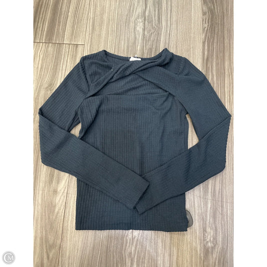 Top Long Sleeve Basic By Cotton On In Navy, Size: S