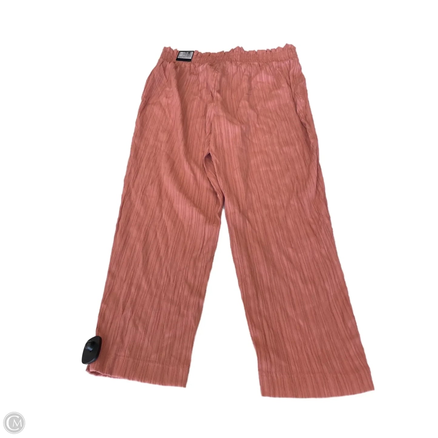 Pants Linen By Soho Design Group In Coral, Size: Xl