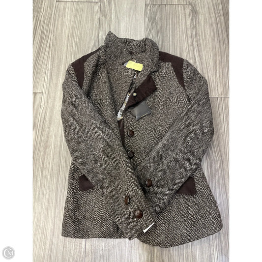 Coat Peacoat By Dollhouse In Brown, Size: S