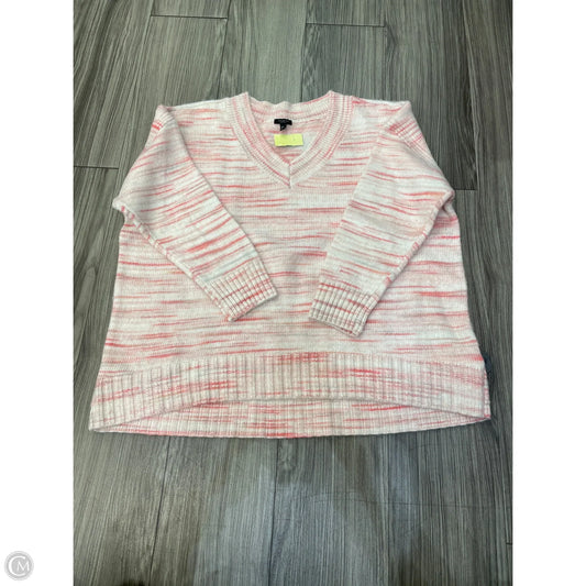 Sweater By Talbots In Pink, Size: 3x