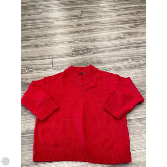 Sweater By Wild Fable In Red, Size: M