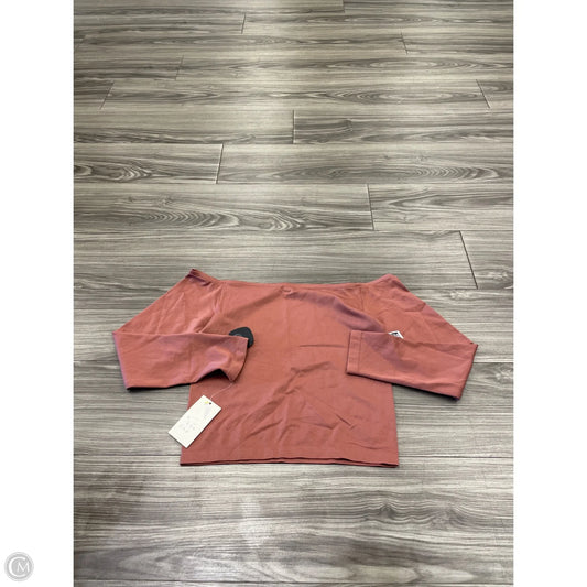 Top Long Sleeve Basic By A New Day In Pink, Size: M
