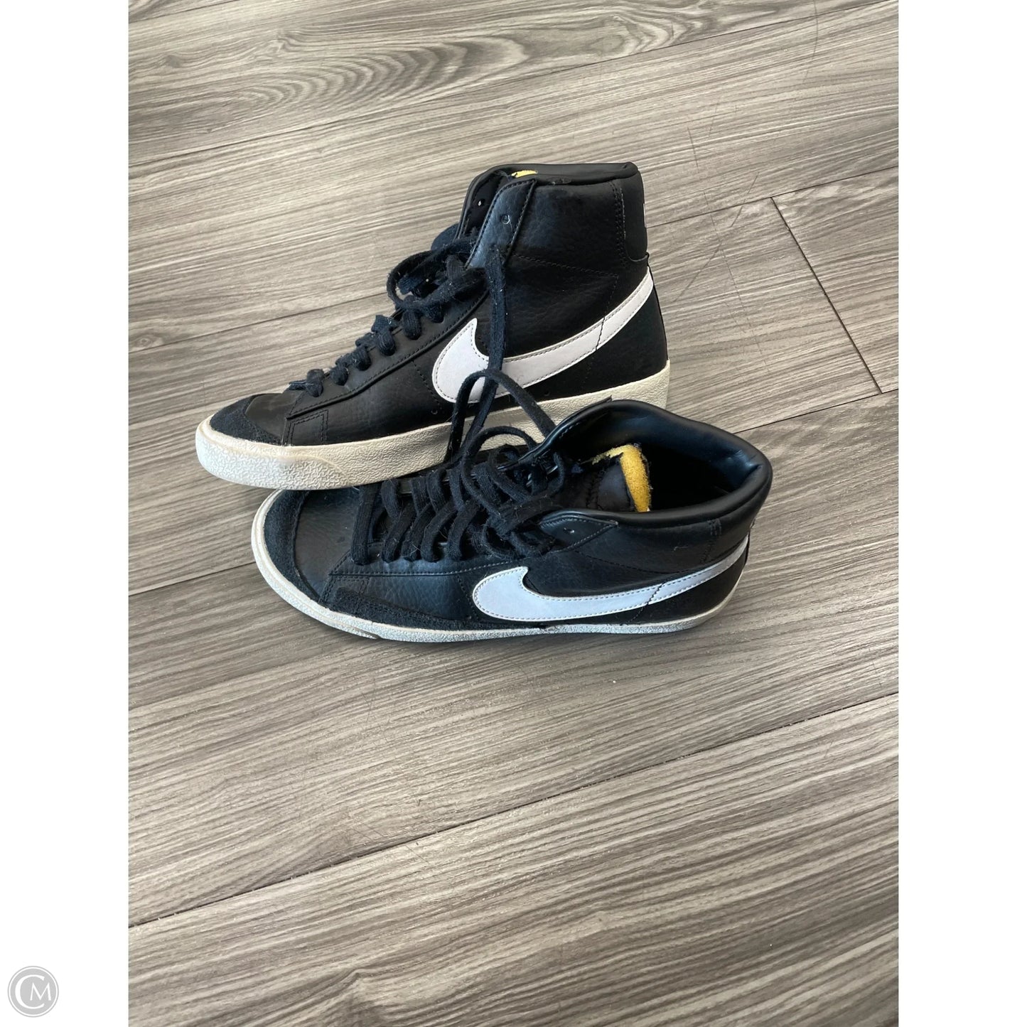 Shoes Athletic By Nike In Black, Size: 8