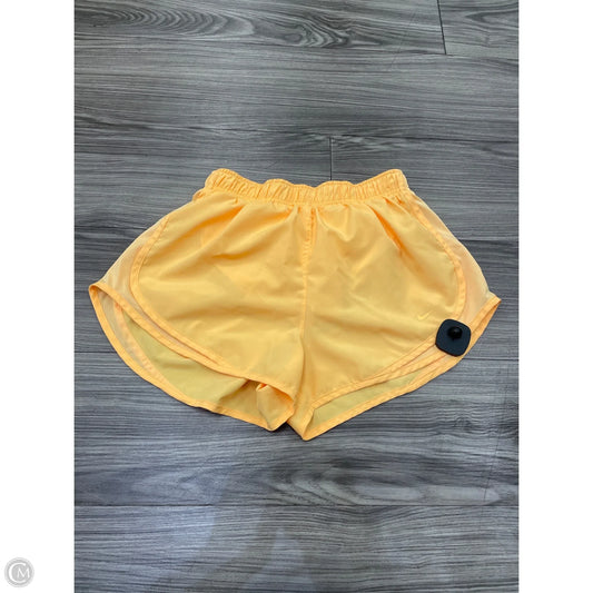 Athletic Shorts By Nike In Orange, Size: M