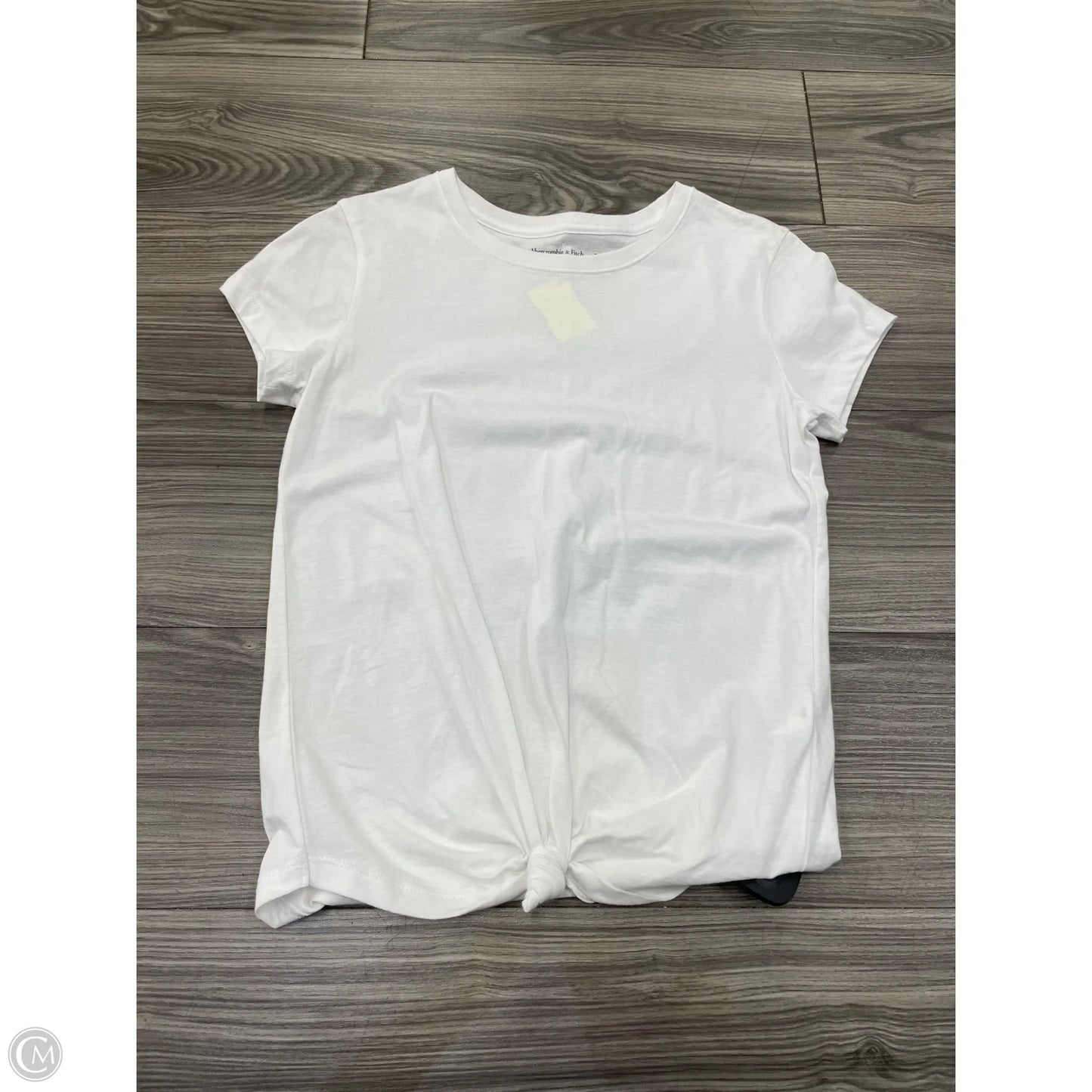 Top Short Sleeve Basic By Abercrombie And Fitch In White, Size: S