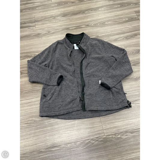 Jacket Fleece By Carhartt In Grey, Size: L