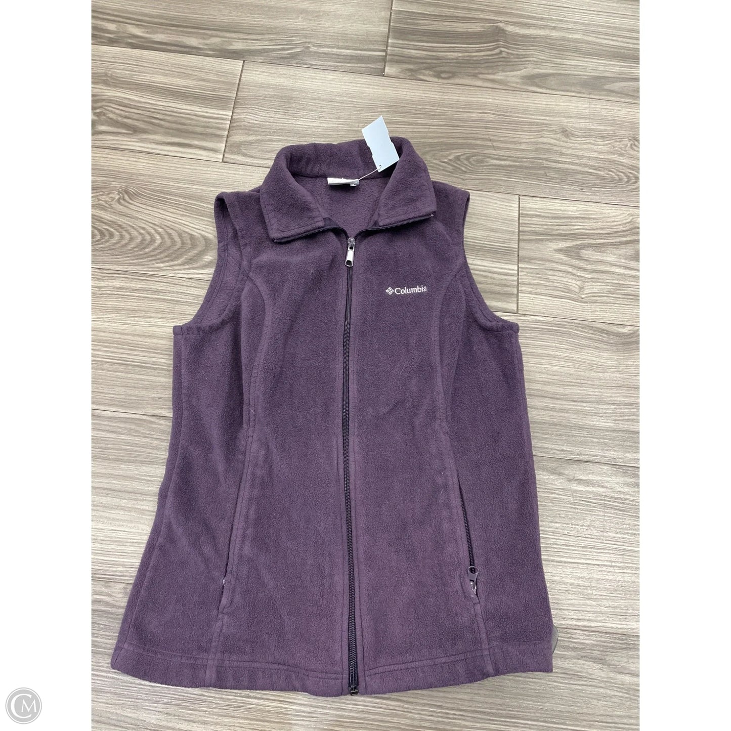 Vest Fleece By Columbia In Purple, Size: S