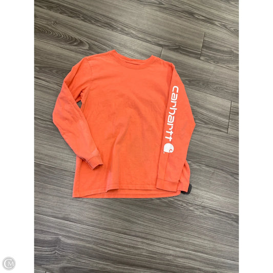 Top Long Sleeve Basic By Carhartt In Coral, Size: M