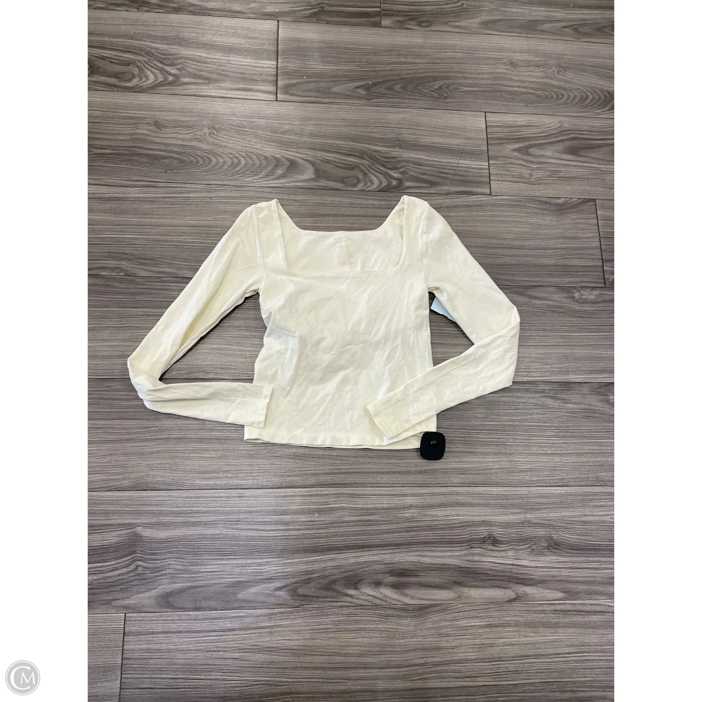 Top Long Sleeve Basic By Free People In Cream, Size: Xs
