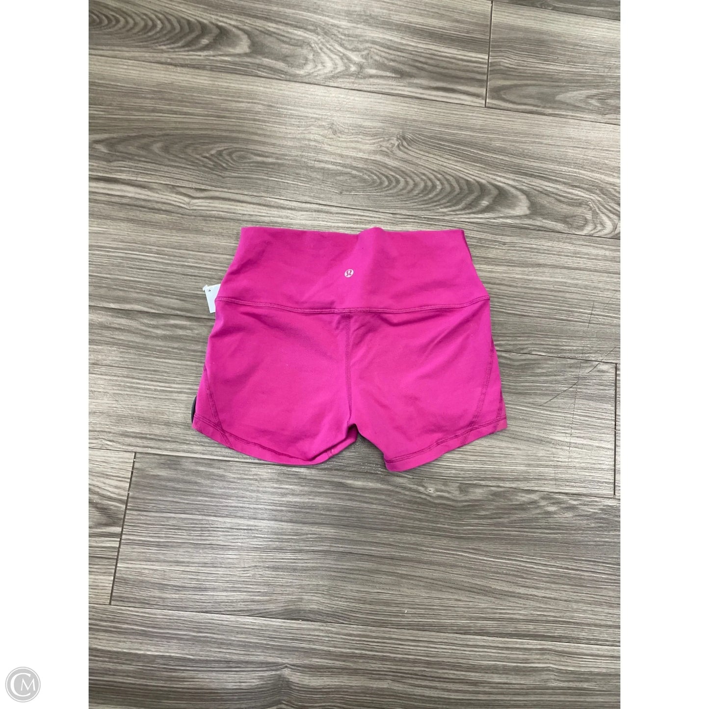 Athletic Shorts By Lululemon In Pink, Size: 6
