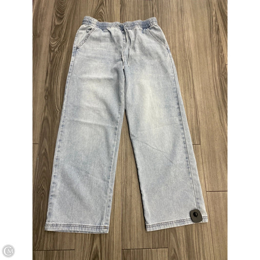 Jeans Wide Leg By Vanilla Star In Blue, Size: M