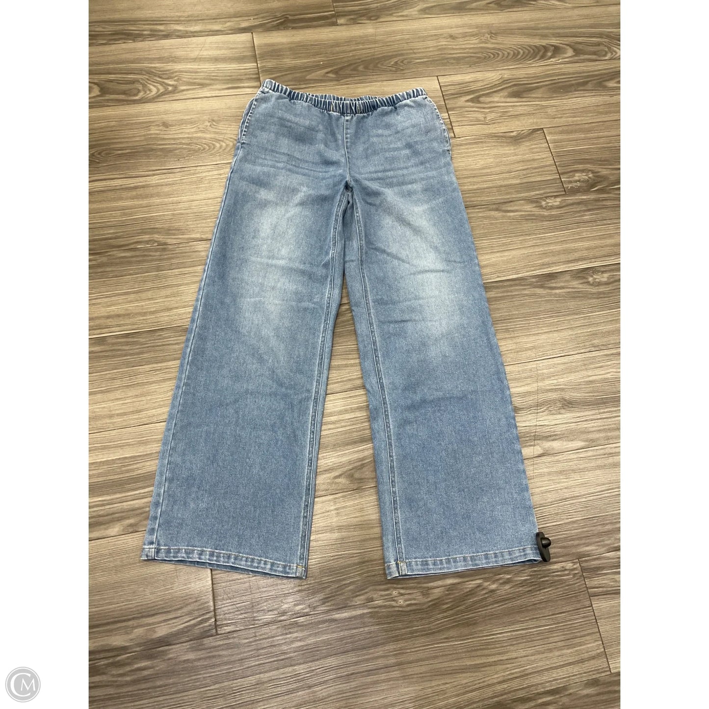 Jeans Wide Leg By Vanilla Star In Blue, Size: S