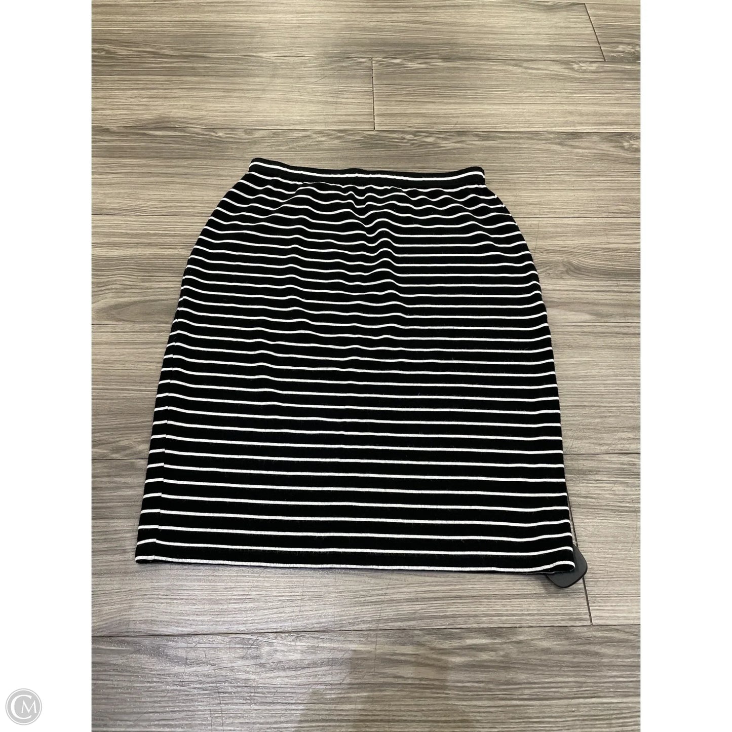 Skirt Midi By Max Studio In Striped Pattern, Size: S
