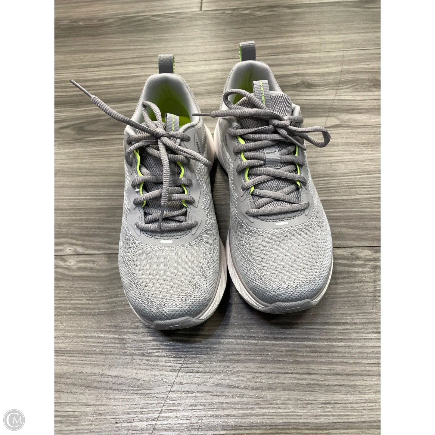 Shoes Athletic By Skechers In Grey, Size: 7