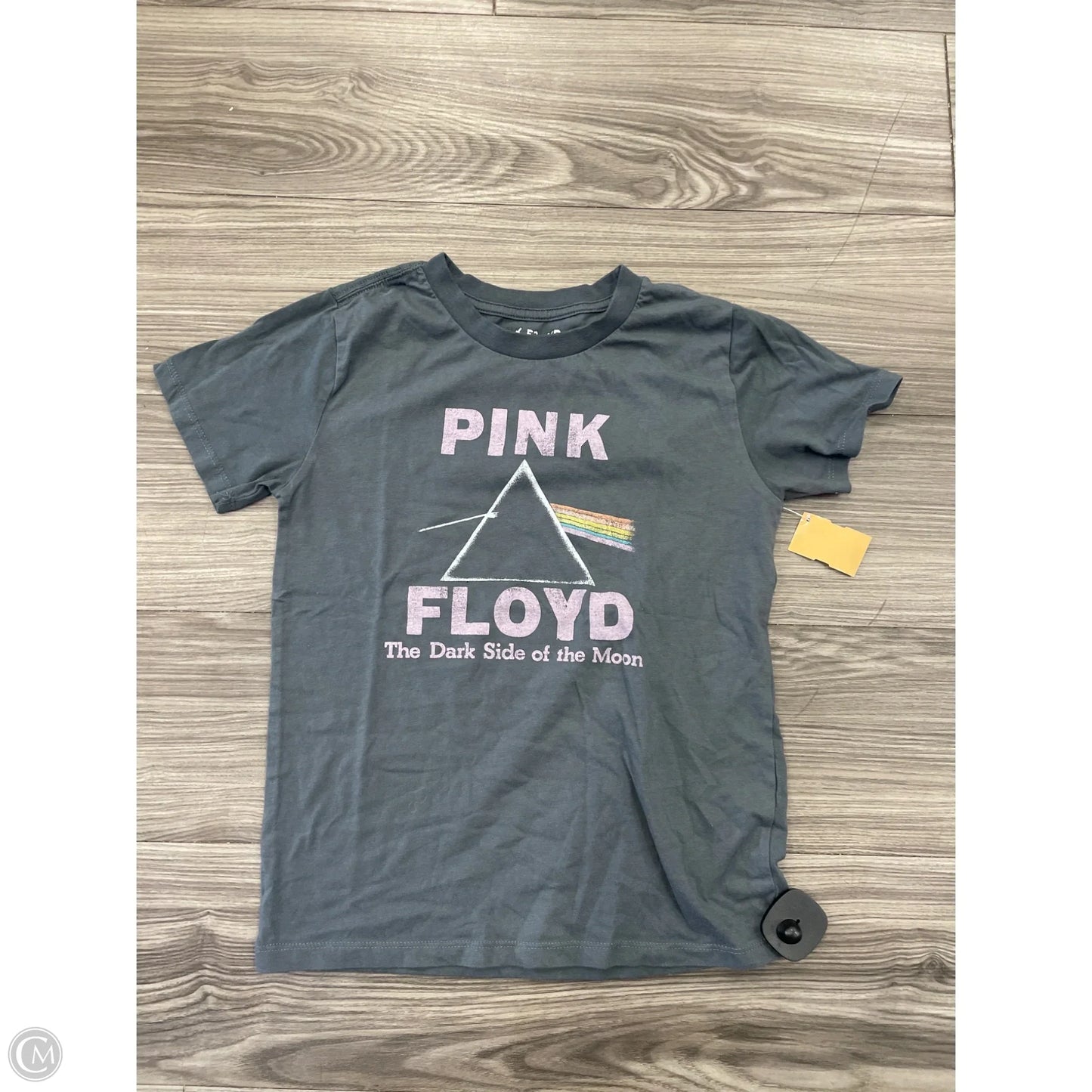 Top Short Sleeve By Clothes Mentor In Grey, Size: S