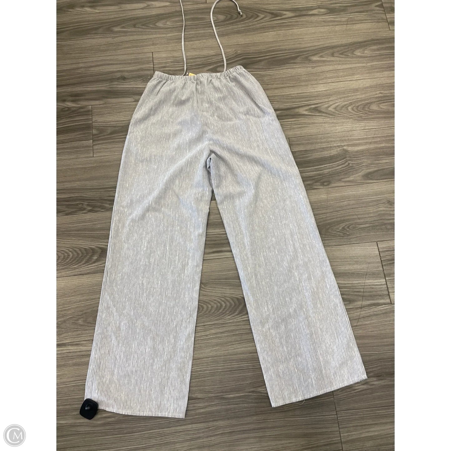 Pants Linen By Sienna Sky In Striped Pattern, Size: M